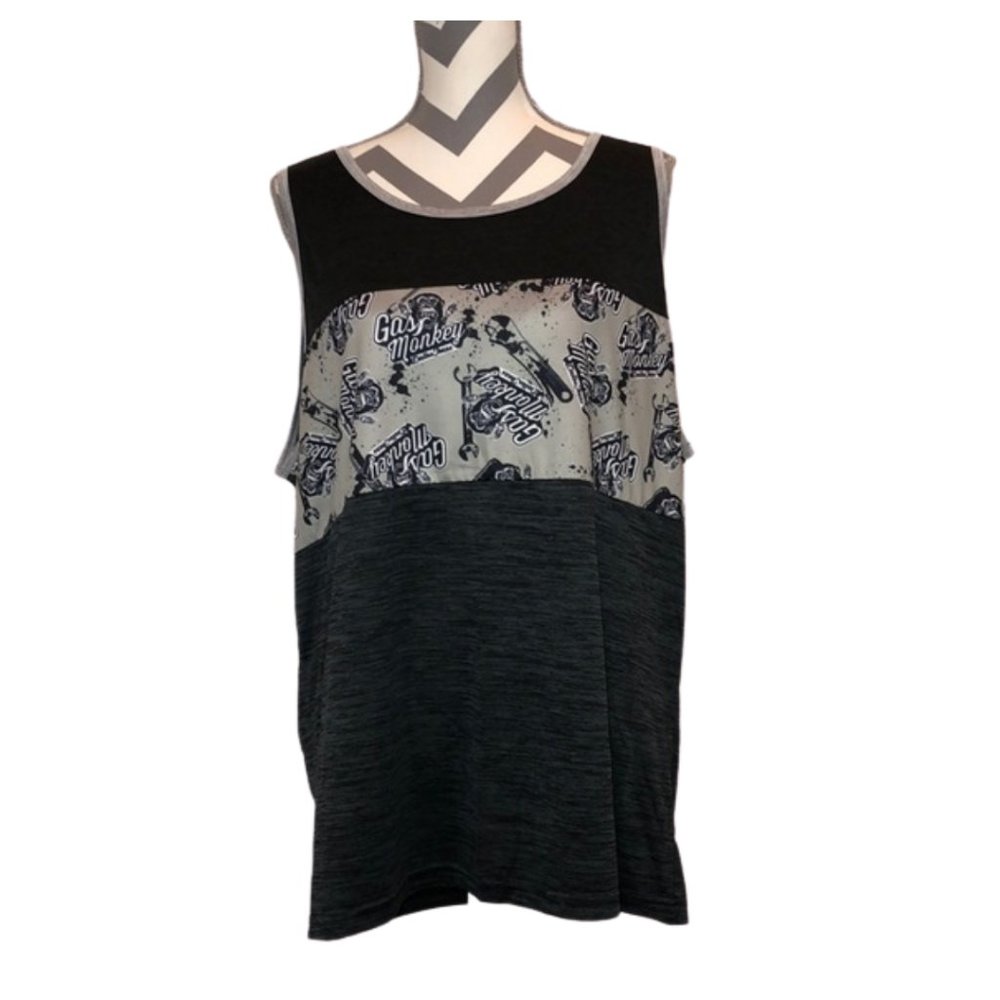 Gas Monkey Garage Gray and Black Sample Tank